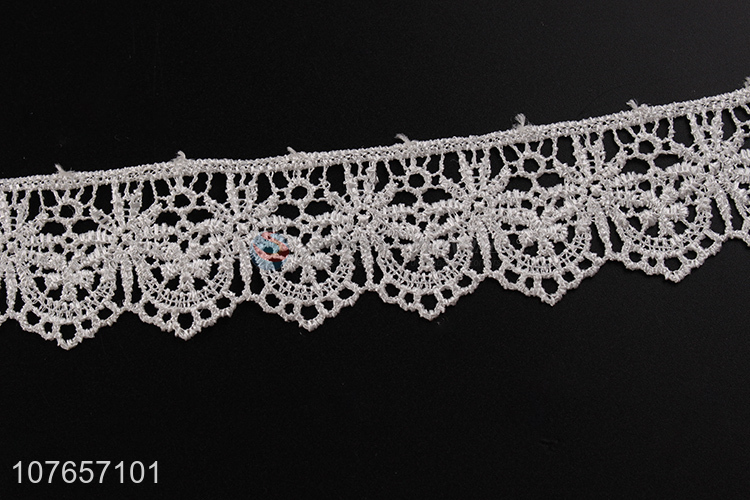 Best selling pretty floral pattern lace trim with high quality