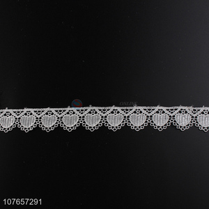 New arrival embroidered lace trim with high quality 