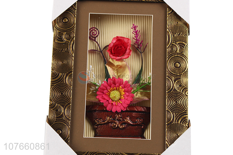 Low price luxury hanging canvas oil painting frame