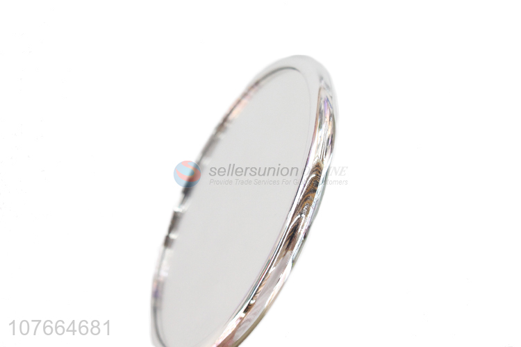 Good Quality Butterfly Pattern Hand Held Mirror Portable Makeup Mirror