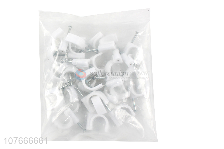 Factory supply adjustable small plastic cable clip 