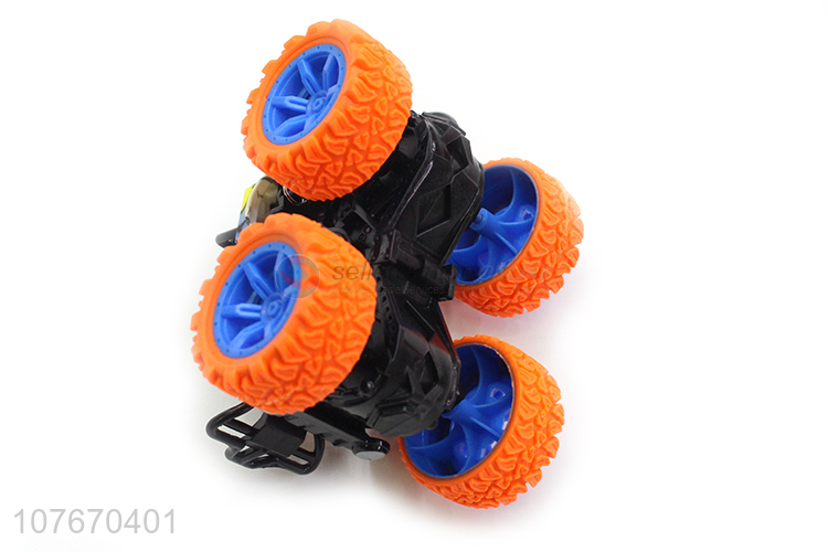 Four-wheel drive stunt inertial off-road vehicle children's toy graffiti toy car