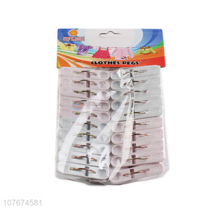 Wholesale plastic clothespins windproof clothespins travel plastic clip free clip