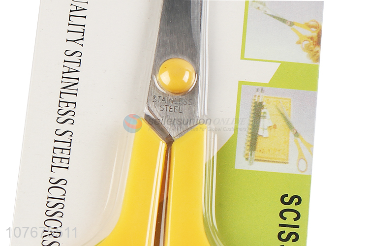 Promotional durable stainless steel blade office scissors school scissors