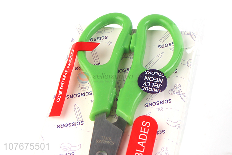 Good sale blunt head office scissors safe kids scissors