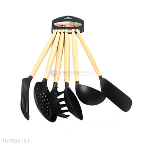 Hot Sale Leaky Spatula Slotted Spoon 6 Piece Cooking Tool Set