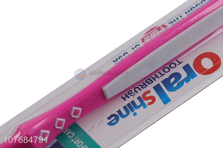 Factory wholesale soft bristled toothbrush to clean the oral cavity adult toothbrush