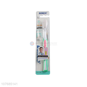Hot sale outdoor travel portable toothbrush with toothbrush box set