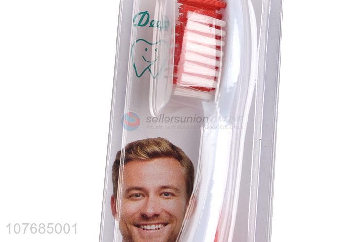 Wholesale high quality manual soft bristled adult toothbrush for gum protection