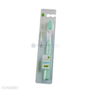 Hot sale outdoor travel portable toothbrush with toothbrush box set