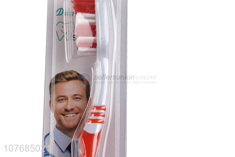 Factory direct sales soft bristled toothbrush manual adult toothbrush