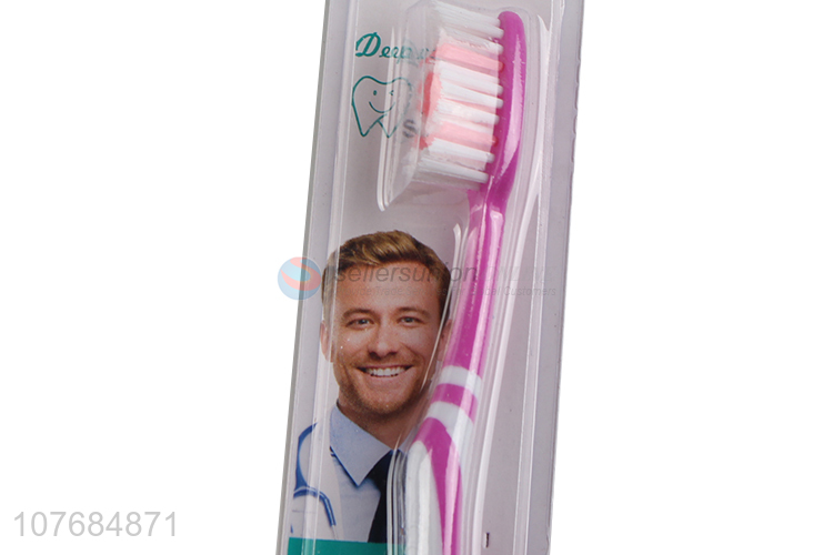 Manual adult soft toothbrush for cleaning oral cavity toothbrush