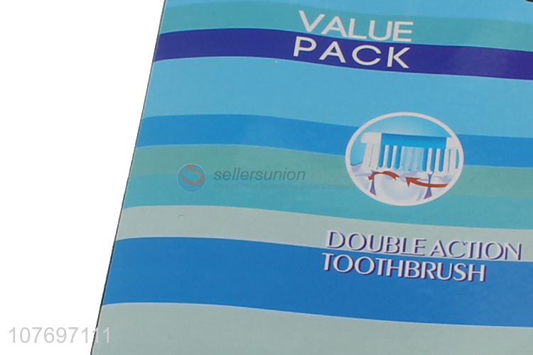 Best selling double action toothbrush with top quality