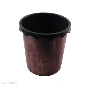 Creative Design Imitation Wood Garbage Bin Wastepaper <em>Basket</em>