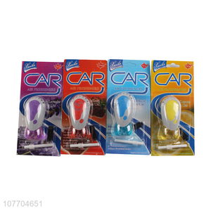 Wholesale essential oil car perfume vent clip car air freshener