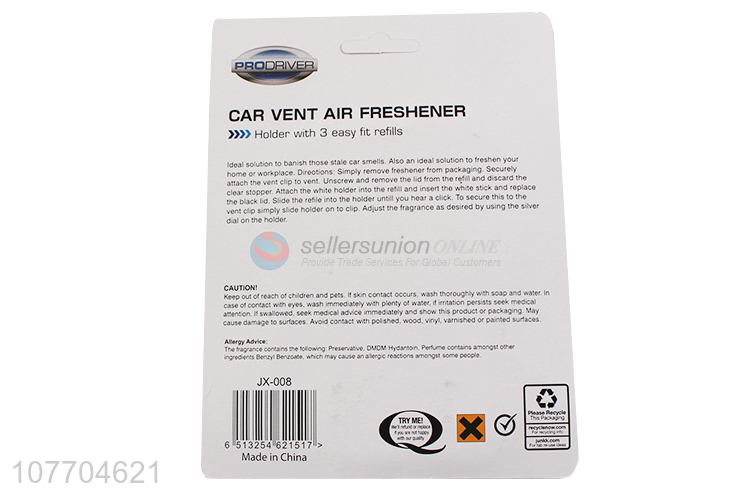 Best sale car vent clips air freshener hanging for car 