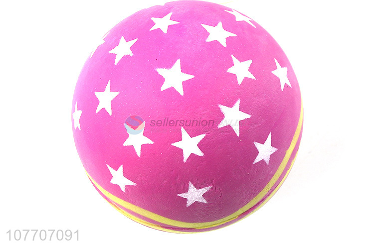 Newly designed pet chew toy bouncy ball pet interactive toy