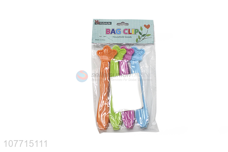 Fashion Design Plastic Bag Clips Bag Sealing Clips Seal Clamp