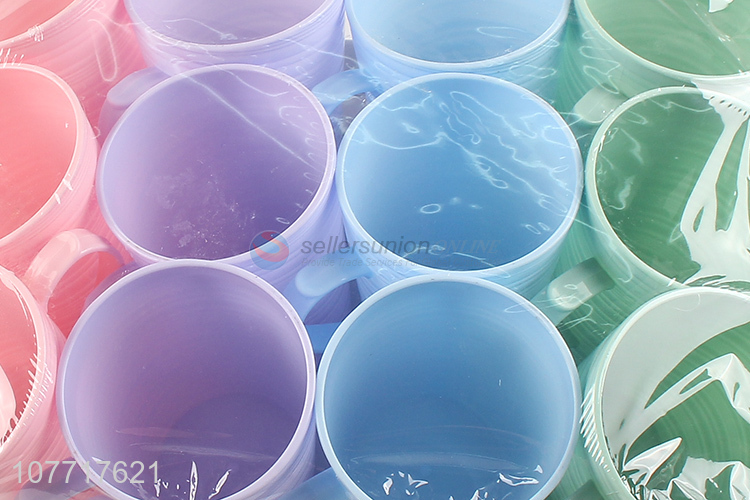 Best selling plastic home water cup tea cup