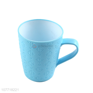 Hot product plastic blue cup for bathroom or kitchen