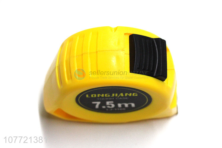 Hot sale retractable 7.5M tape measure for constriction