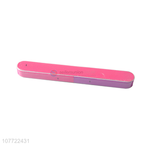 Professional colorful double sides nail file for nail care