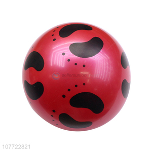 Factory direct sale red toy ball children explosion-proof pvc ball