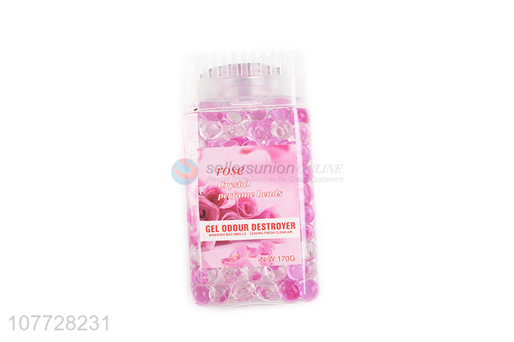 Factory direct sale crystal fragrance beads rose solid household air freshener