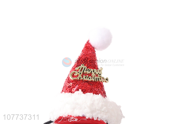 Best selling Christmas hat and headband Christmas party performance props