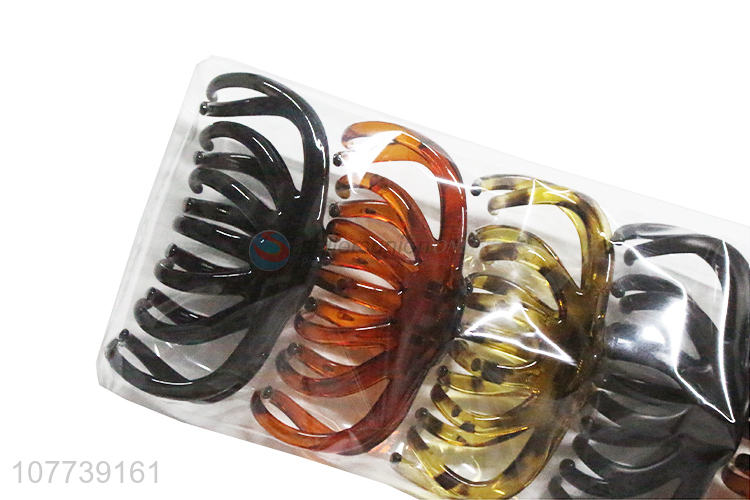 Promotional Ladies Hair Clip Plastic Hair Claw Clip For Women