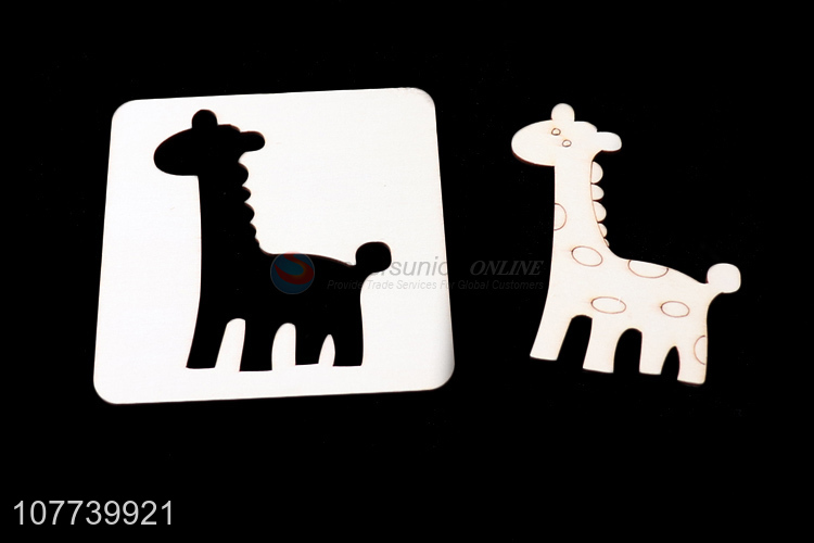 Hot selling puzzle card kindergarten teaching cartoon wooden puzzle