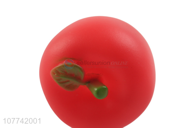 Top sale soft tomato shape baby bath swim toys