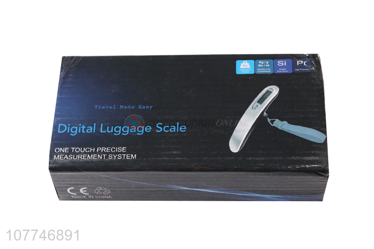 New arrival one touch precise digital luggage scale hand-held weighing scale
