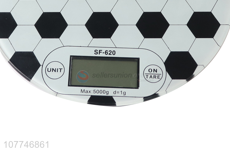 Wholesale creative football design electronic kitchen scale food scale