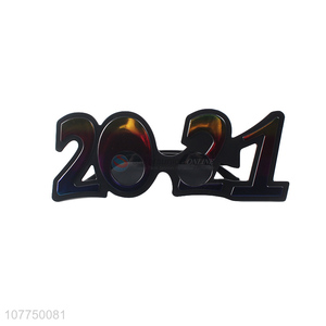 Great fun plastic flash party glasses new year glasses