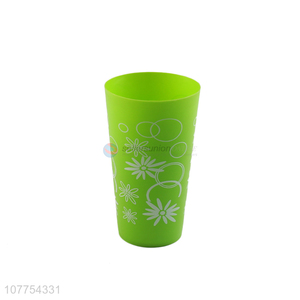 Fashion Printing Plastic Cup Cheap Tooth Mug Plastic Mug