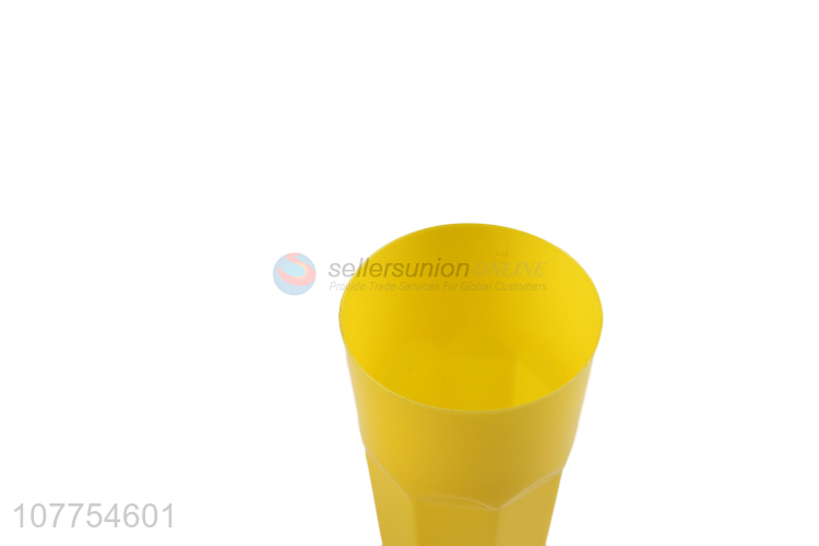 Best Sale Colorful Juice Cup Plastic Water Cup Tooth Mug