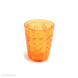 Fashion Design Plastic Cup Tooth Mug Water Cup Wine Glass