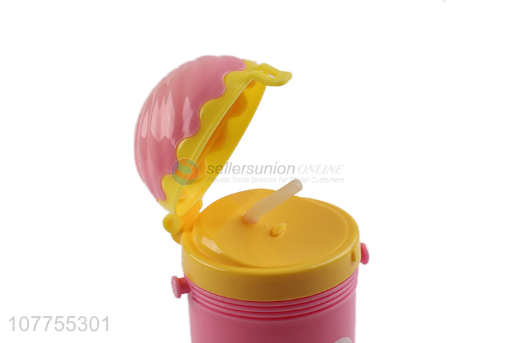 Cute Design Colorful Plastic Cup Water Cup Water Bottle