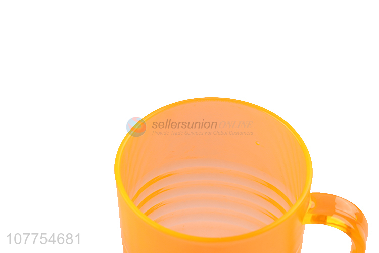 Best Sale 4 Pieces Colorful Juice Cup Fashion Water Cup With Handle