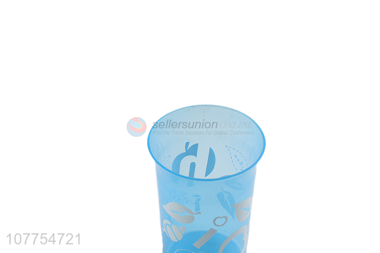 High Quality Plastic Juice Cup Fashion Water Cup Tooth Mug