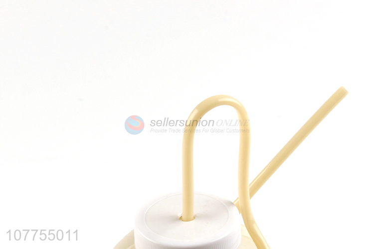 Exquisite Design Plastic Cup Water Cup With Straw