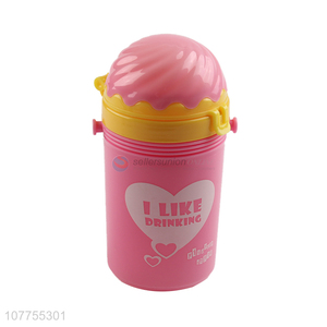 Cute Design Colorful Plastic Cup Water Cup Water Bottle