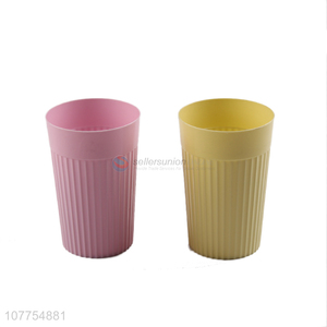 Best Selling Colorful Plastic Water Cup Fashion Juice Cup