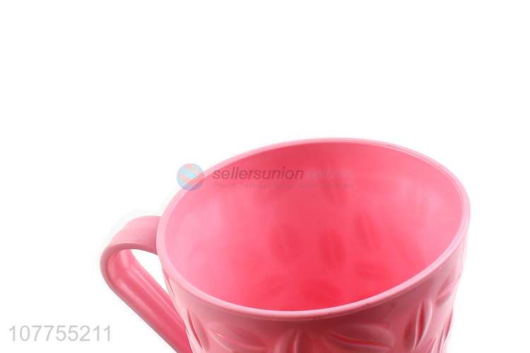 Cool Design Lips Pattern Plastic Water Cup Juice Cup