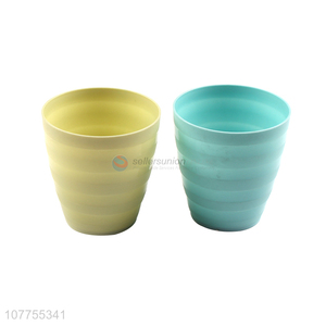 Wholesale Plastic Water Cup Colorful Drinking Cup Juice Cup