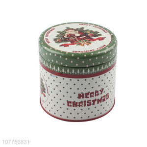 Hot Sale Christmas Gift <em>Box</em> <em>Candy</em> Jar Tin <em>Box</em>
