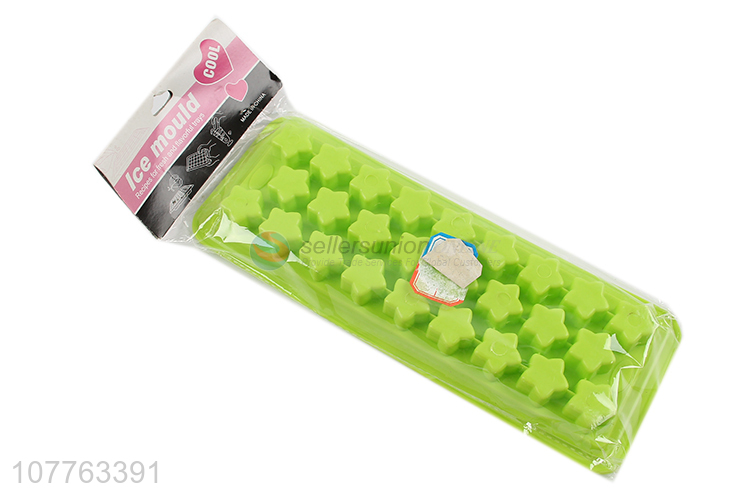 Factory price star shape silicone ice cube mould ice block mold