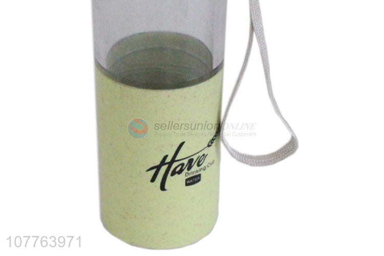 New arrival high-end stylish plastic water bottle with tea infuser