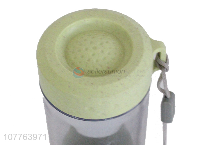 New arrival high-end stylish plastic water bottle with tea infuser